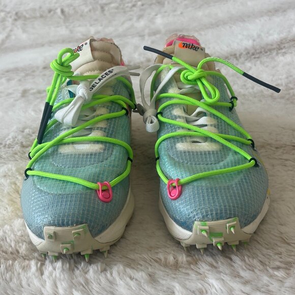 Nike Womens Vapor Street x Off-White in "Polarized Blue" size 7.5 - Picture 2 of 8